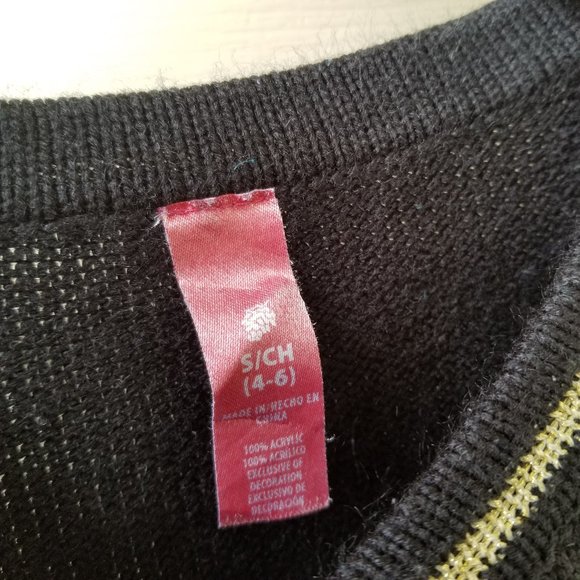 Vintage Embroidered Christmas Light Ugly Sweater - Picture 5 of 5